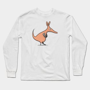 Cute Aardvark Drawing Long Sleeve T-Shirt